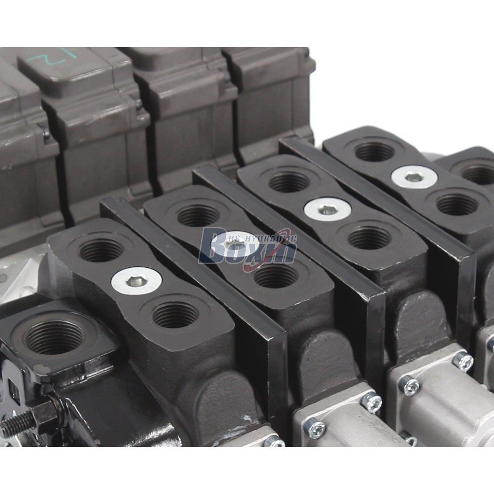 Strategic Partnership Opportunity for SD8EMA-4OT Electric Motor 4 Spool Sectional Directional Valve Distribution detail image
